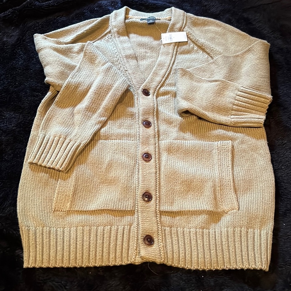 NWT Banana Republic Raglan Cardigan Size S